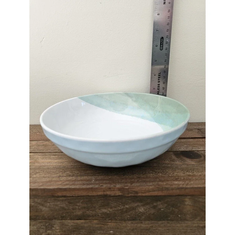 8 Nautica Home Melamine All Purpose Bowls Seafoam Blue Green